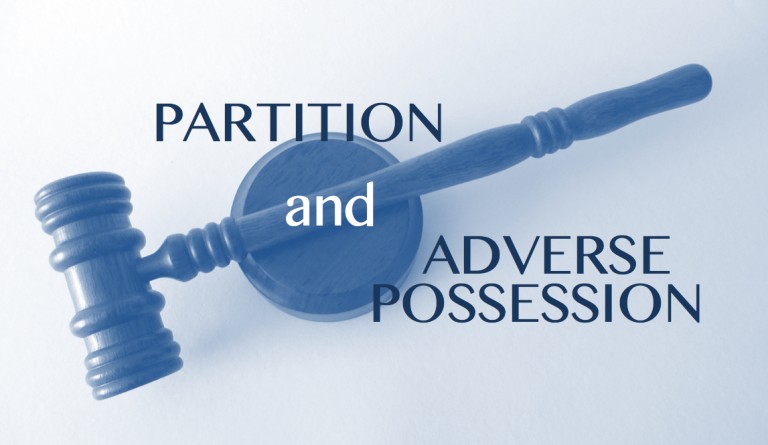 Partition and Adverse Possession