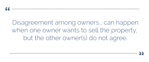 Can one owner sell a jointly owned property