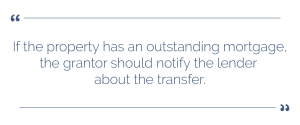 How to Transfer a Property Title to a Family Member