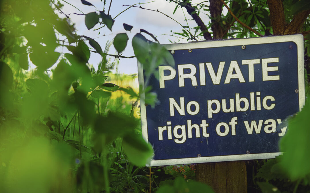 A right of way dispute is resolved by a California real estate attorney from Schorr Law.