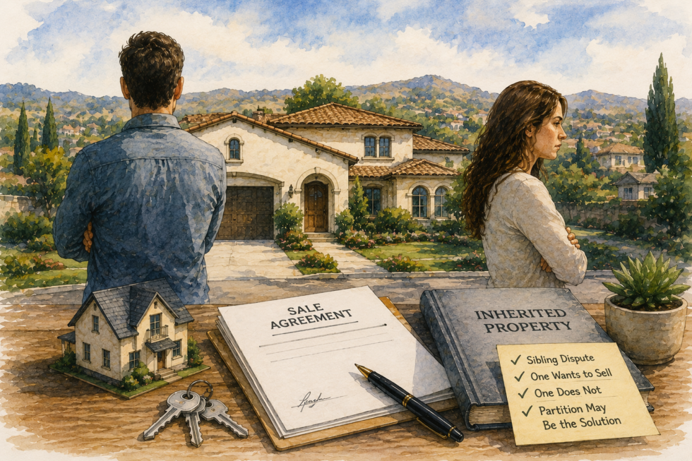 Inherited Property Dispute in Calabasas