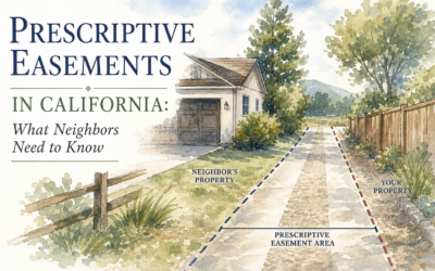 Prescriptive Easement in California: Laws, Requirements, and How to Stop One