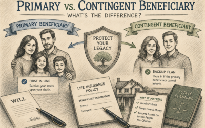 Primary vs. Contingent Beneficiary in California: Key Estate Planning Differences